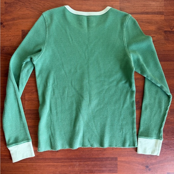 American Eagle Outfitters Green Waffle Knit Top - Picture 6 of 6